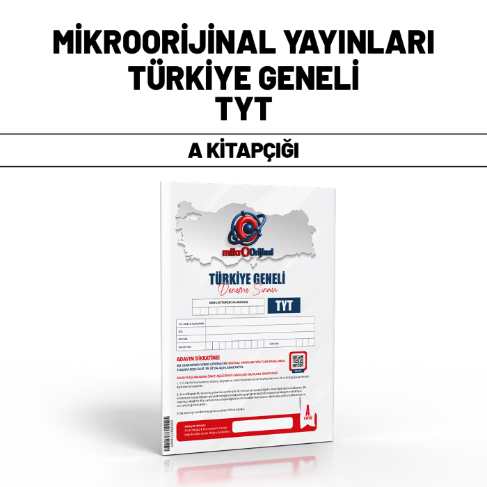 MİKROORİJİNAL TYT TÜRKİYE GENELİ SNV A - 25-26